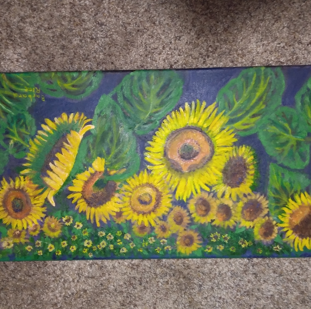 Original oil painting on canvas By Barbara Rice